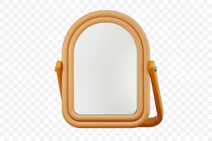 Preview: Rounded Vanity Mirror