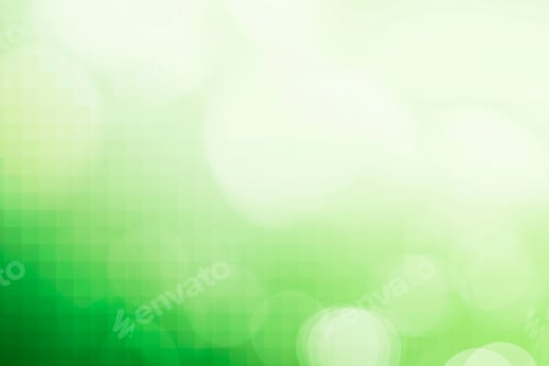 Preview: Bokeh pattern on ombre green mosaic background