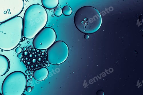Preview: abstract water background with air bubbles
