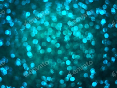 Preview: Blurred blue bokeh background