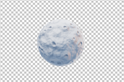 Preview: The Moon 3D Icon