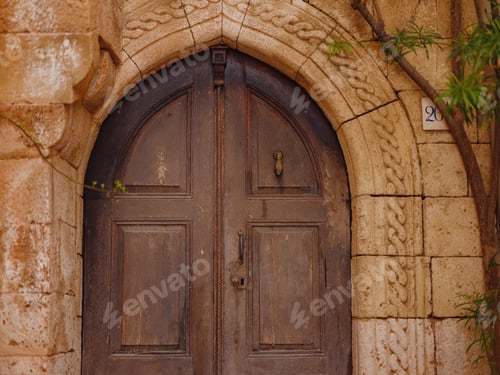 Preview: travel to city of Lindos on island of Rhodes, Greece