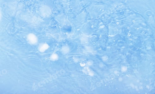 Preview: texture blue water water flow, falling water splash