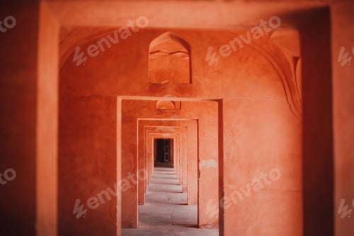 Preview: Way between passage in building