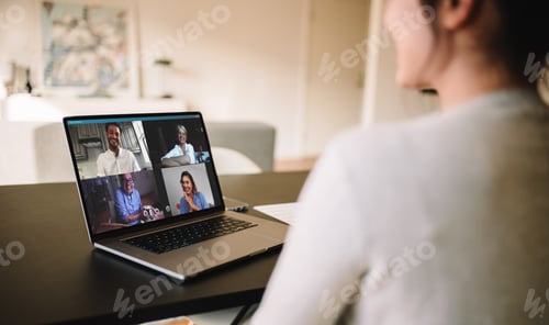Preview: Family meeting online over a video call