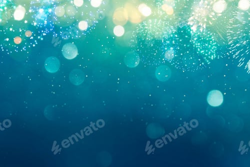 Visualização: fogos de artifício, celebração, explosão