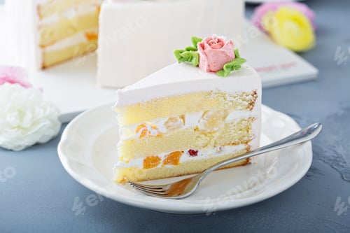 Preview: Mothers day cake with flowers