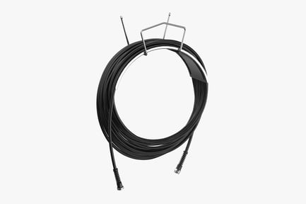 Preview: Coiled Garden Hose with Connector & Holder