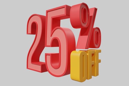 Preview: Promotional text with large, bold font and vibrant colors