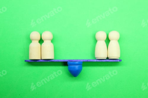 Preview: the balance of two men and two women is equal