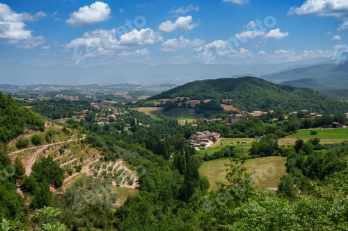 Preview: Rural landscape in Umbria near Spoleto