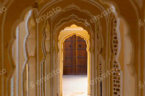 Preview: Archway Corridor in a Temple