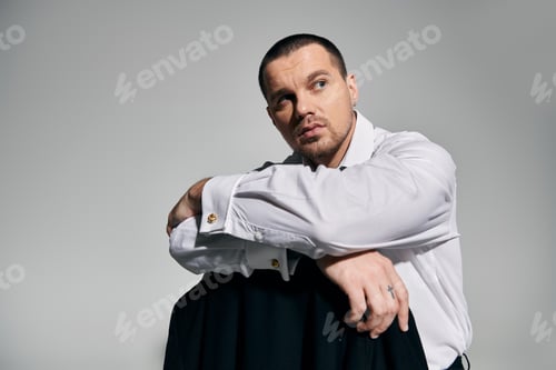 Preview: A Gentleman's Thoughtful Gaze