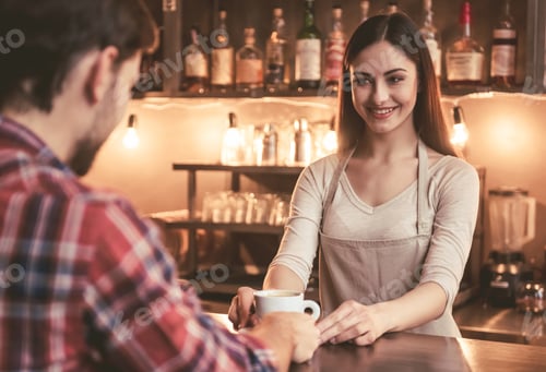 Preview: Man ordering coffee