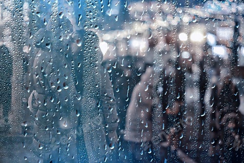 Preview: Couple In Love On A Christmas Walk In The City, Evening Snowfall December Holiday New Year