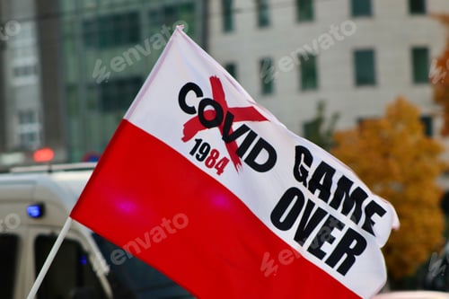 Preview: Demonstrations against re-lockdown due to the pandemic COVID-19.