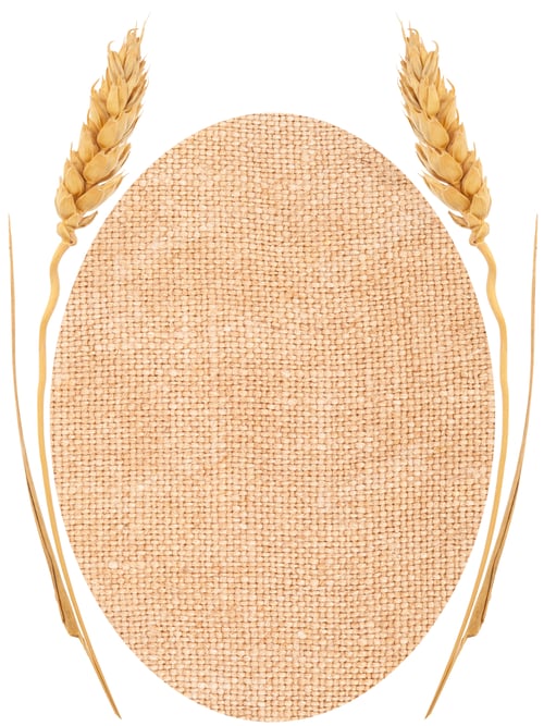 Preview: Sackcloth material and ears of wheat