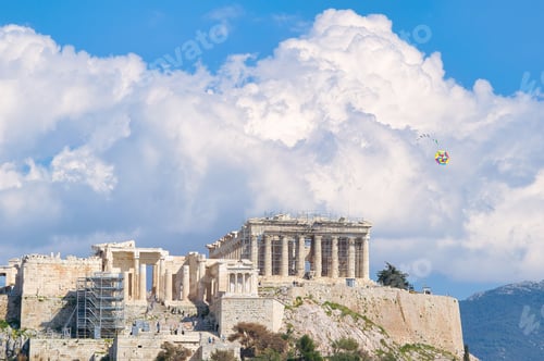 Preview: Kites over the Acropolis, Athens, Greece