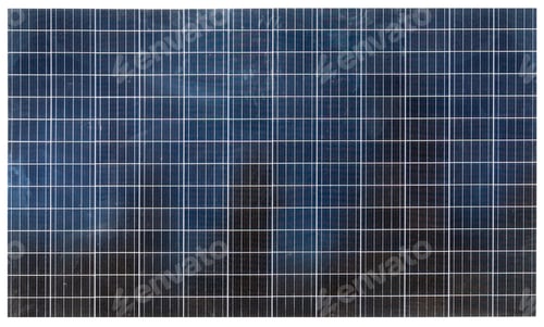 Preview: Photovoltaic solar power panel solar electric panels on white background
