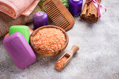 Preview: Soap, sea salt and towel