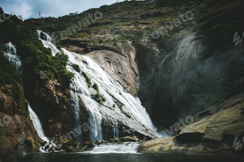 Preview: Cascade. Waterfall. Stone. Wall.