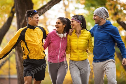 Preview: Autumn workout outdoors