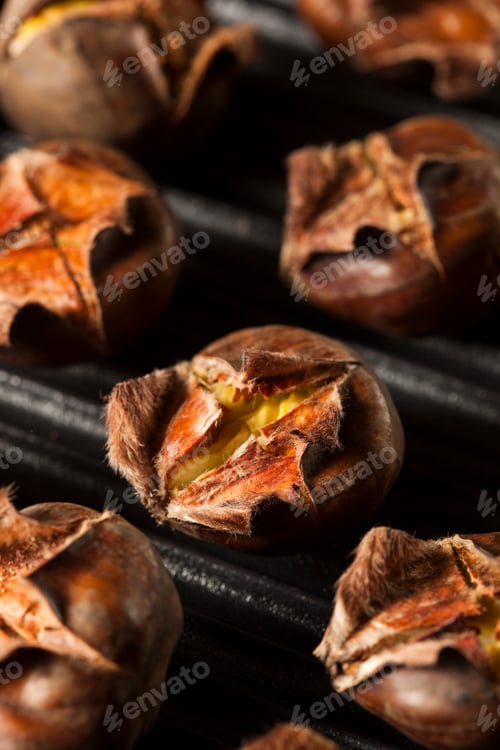 Preview: Hot Brown Roasted Chestnuts