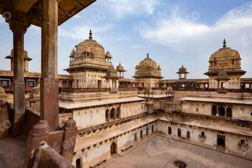 Preview: Jahangiri Mahal in Orchha in the Madhya Pradesh - India