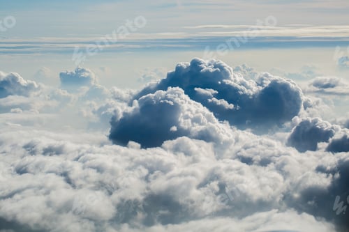 Preview: Сlouds from airplane window