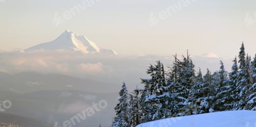 Preview: Mt Jefferson North Cascades Oregon Mountain Range Alpine Forest