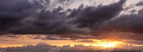 Preview: Panoramic View of Cloudscape
