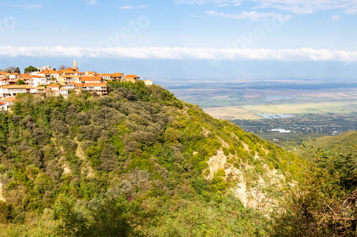 Preview: Sighnaghi town and Alazan valley in Kakheti
