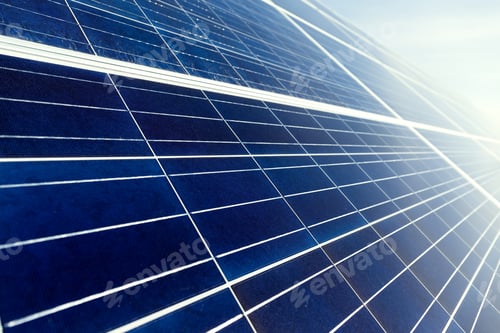 Preview: Solar Energy Panel Close Up