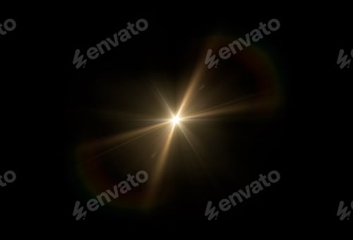 Preview: abstract flare light on black background