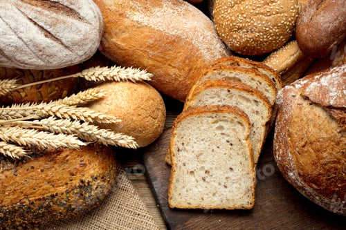 Preview: Heap of sliced bread