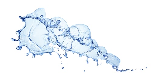 Preview: Elegant Water Splash Against Clean White Background