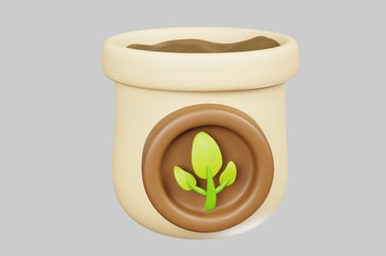 Preview: Cute plant pot