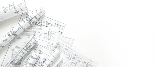 Preview: Architects concept, engineer architect designer freelance work on start-up project drawing, construc