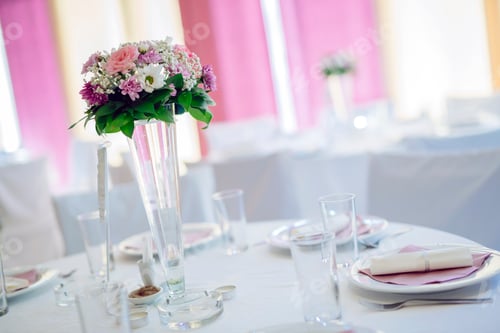Preview: Wedding decoration with flowers