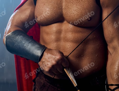 Preview: Musular body of spartan archer