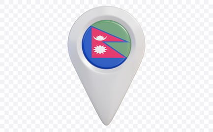 Preview: Nepal Location Pin