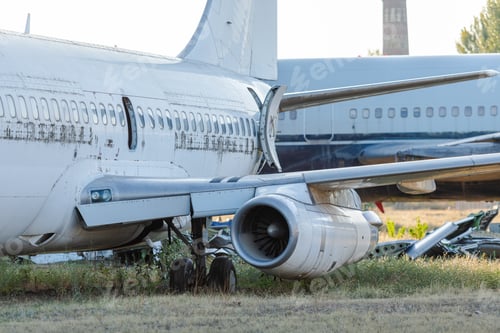 Preview: Disassembled planes in the aircraft graveyard