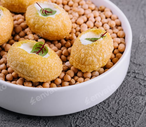 Preview: Sweet crunchy corn pads with yogurt