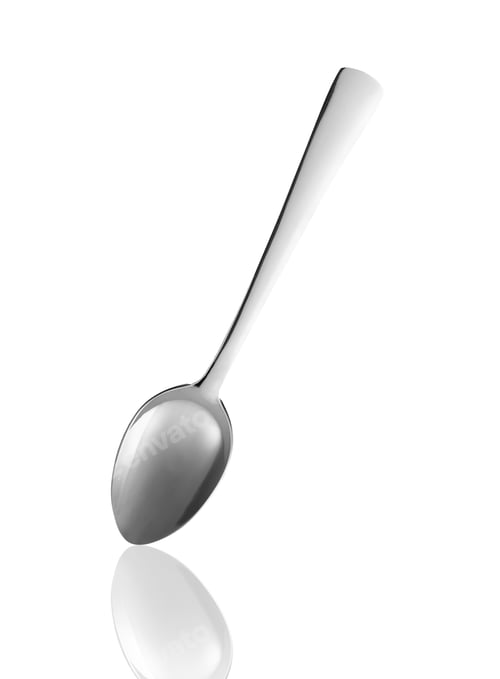 Preview: spoon isolated on white