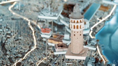 Preview: 3D map of Istanbul, Turkey