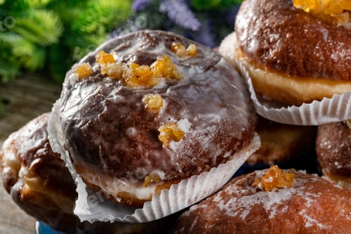 Preview: Traditional sweet donut.