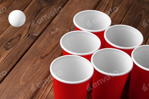 Preview: College party sport - beer pong