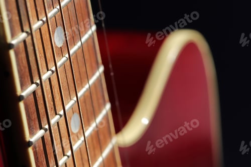 Preview: acoustic guitar close-up string instruments