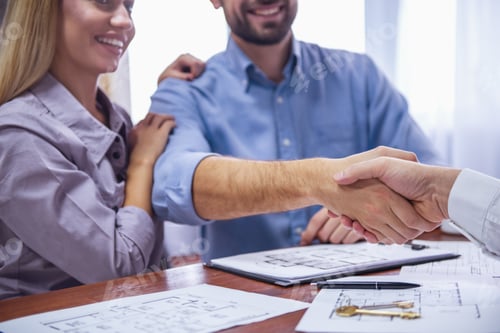 Preview: Couple and a realtor