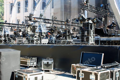 Preview: Stage lights on a console